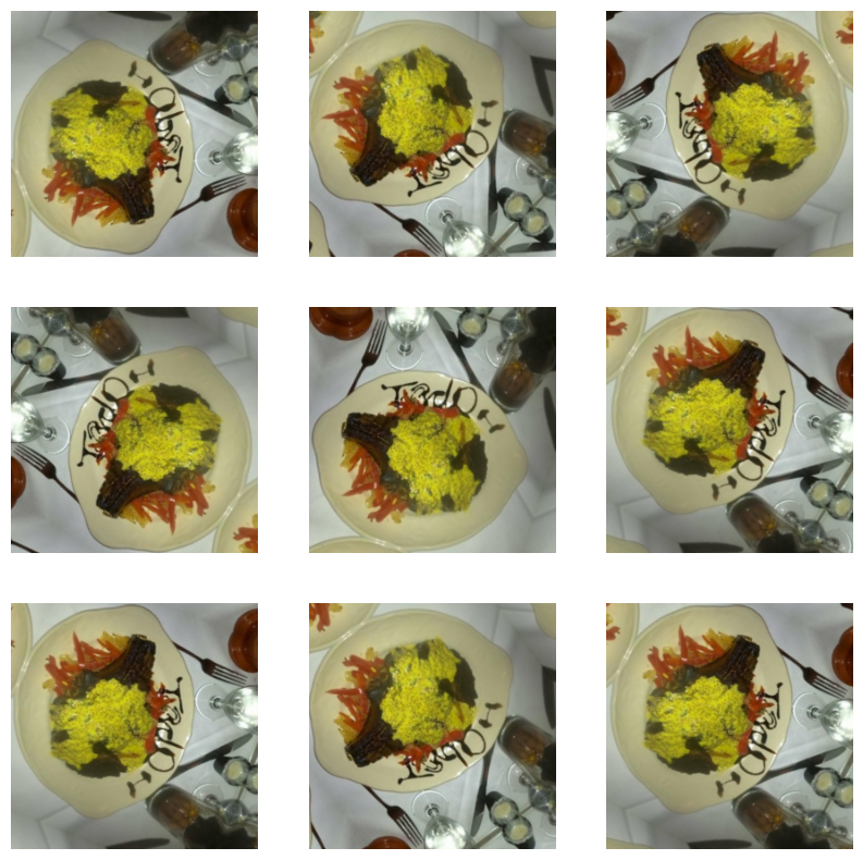 Data augmentation output image