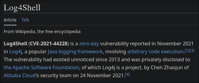 Log4Shell